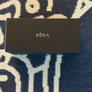 Roka Barton 2.0 Sunglasses Matte Black Frame - Glacier Mirror (Polarized) Lens